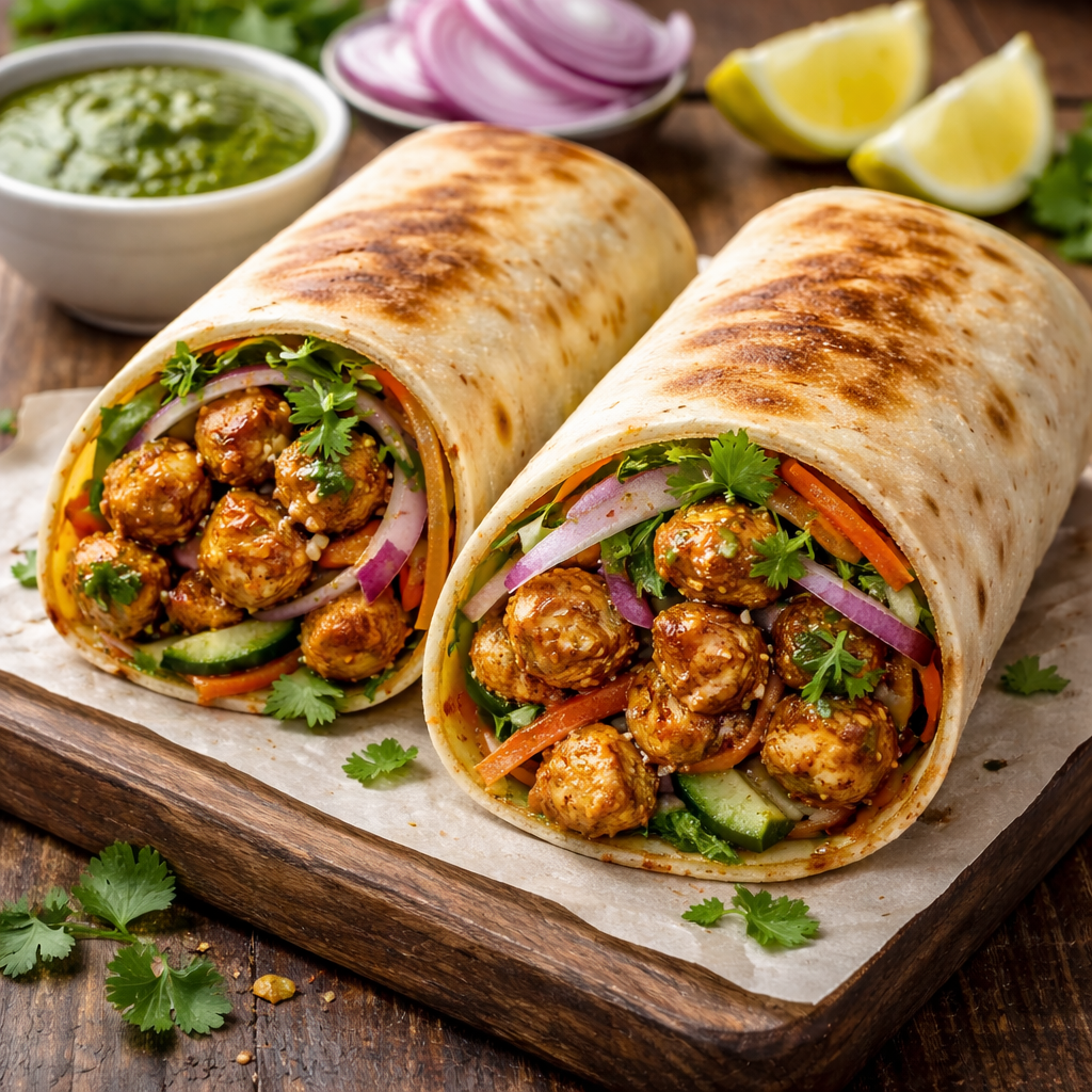 Chicken Chutney Roll